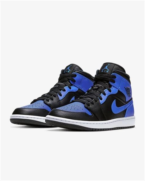 nike air jordan 1 blau schwarz|jordan 1 leather shoes.